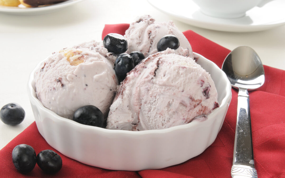 Helado de cheesecake