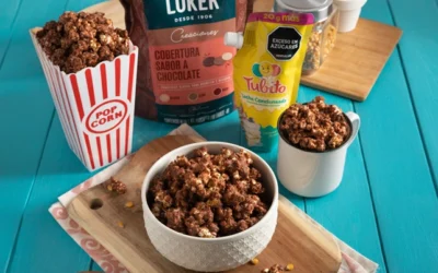 Palomitas de chocolate con leche condensada Tubito
